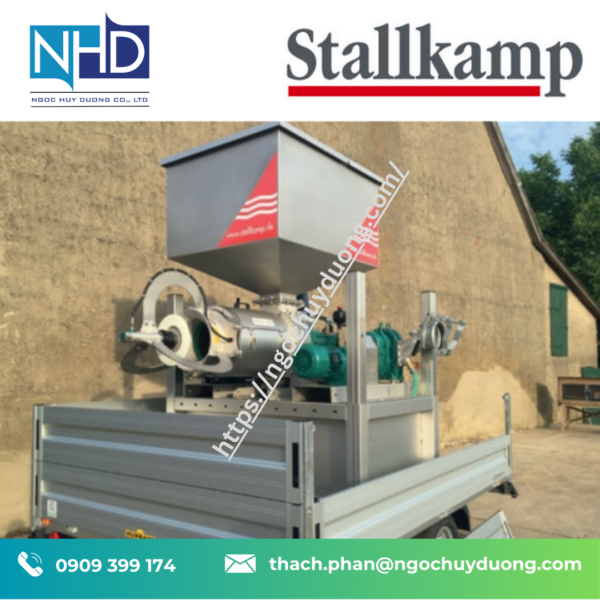 2. Phân phối máy ép phân di động