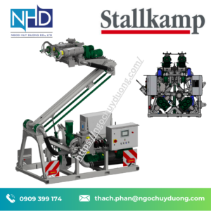 6. Máy ép tách phân di động