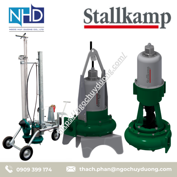 Bơm chìm Stallkamp TMP3 040, 055, 075, 110, 170, 220