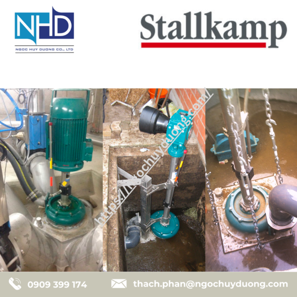Bơm chìm cao áp Stallkamp TMHP3 110, 170, 220 sửa chữa