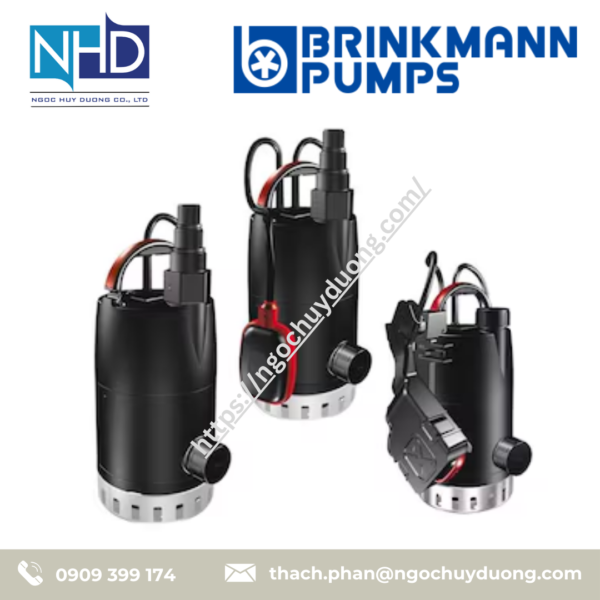 Bơm đầu hút ngang BRINKMANN SBA SBA141S, SBA403S, SBA433S
