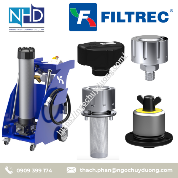 Cảm Biến Cảnh Báo Tắc Nghẽn FILTREC PW, PC, E, EC, ED, EW, ET Series