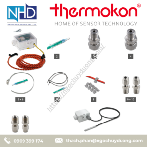 Cảm biến áp suất điện tử HVAC Thermokon DLM10 V G1:4