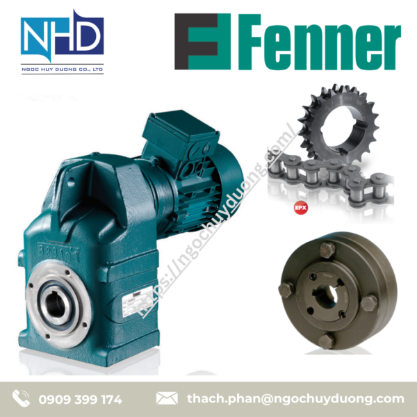 Hộp số giảm tốc Fenner Series K 890A1024, 891A1518, 892A1618, 894A3324