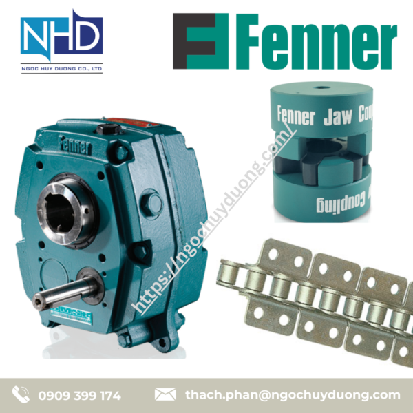 Hộp số giảm tốc Fenner Series P 865A2945, 866A6827, 868A7037