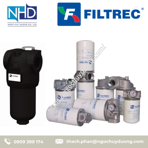 Lọc mặt bích áp cao FILTREC FH420-D140