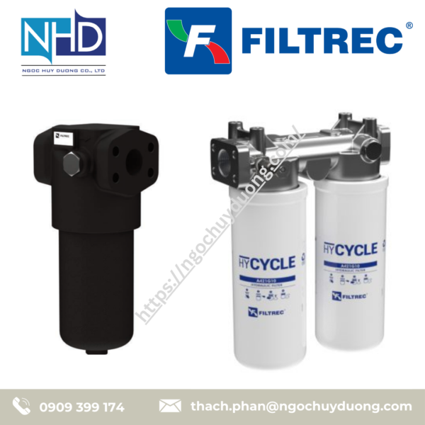 Lọc thủy lực chuẩn CETOP FILTREC FDM-D1-12