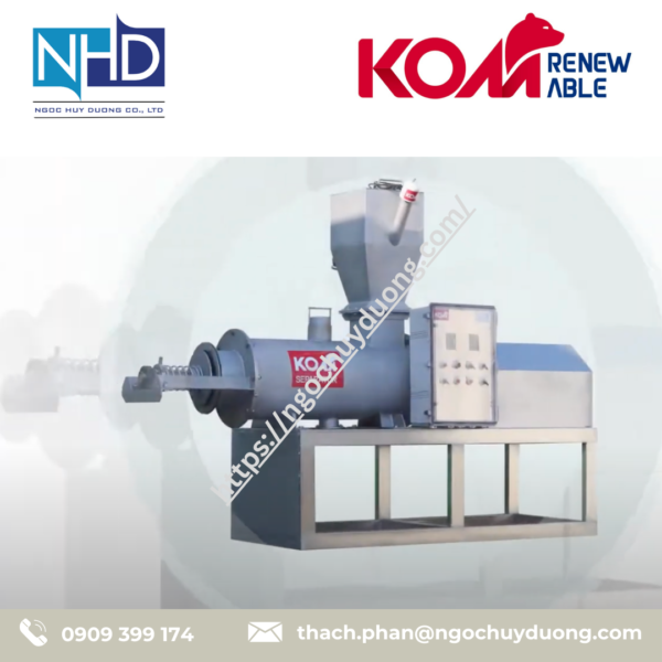 Máy ép phân công suất lớn KOM KJS-40030