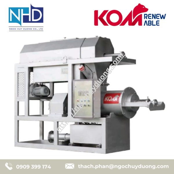 Máy ép phân sàng trống KOM KJ2-2016, KJ2-2556, KJ2-2558, KJ2-3009