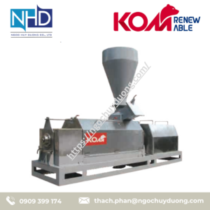Máy ép phân trống quay KOM KJD-500, KJD-600