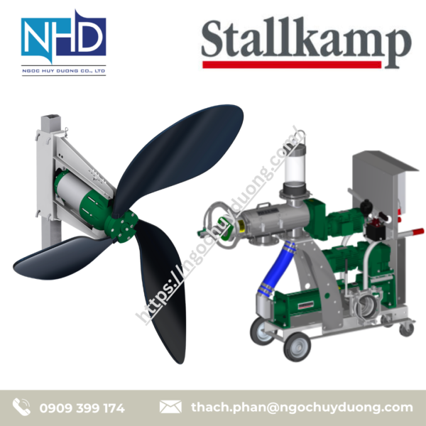 Máy khuấy cánh lớn Stallkamp GFR
