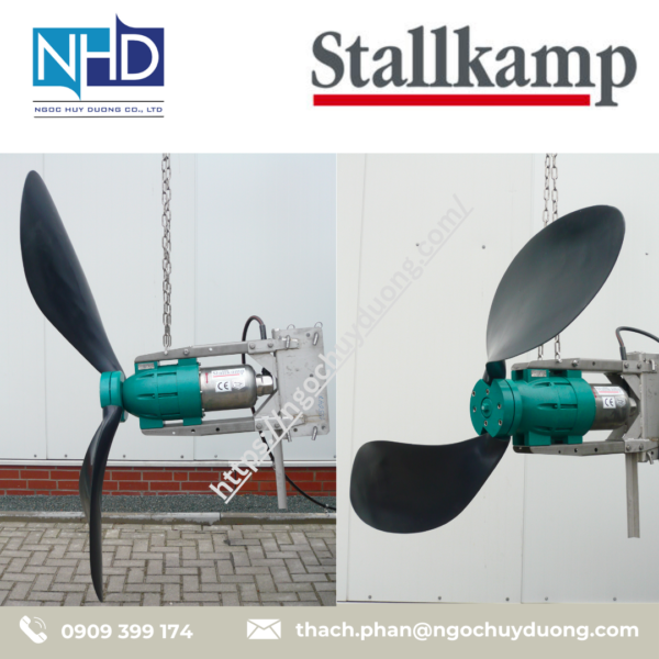 Máy khuấy cánh lớn Stallkamp GFR.