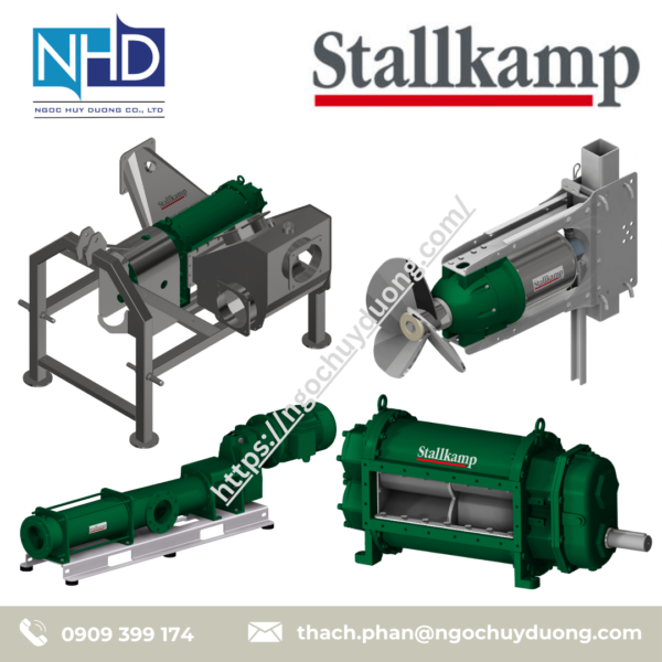 tổng kho hàng sẵn Bơm trục dài Stallkamp LHP 110, 150, 185, 220, LHP-T