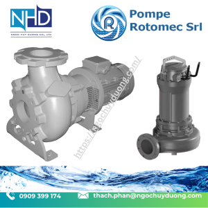 Bơm Ly Tâm Công Nghiệp Cánh Xoáy POMPE ROTOMEC