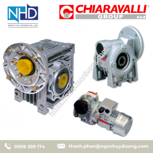 Hộp số CHIARAVALLI cho máy gạt bùn CHA series – CHA 60:2 trục vít đôi, mô-men 3728Nm, chịu tải nặng, truyền động ổn định