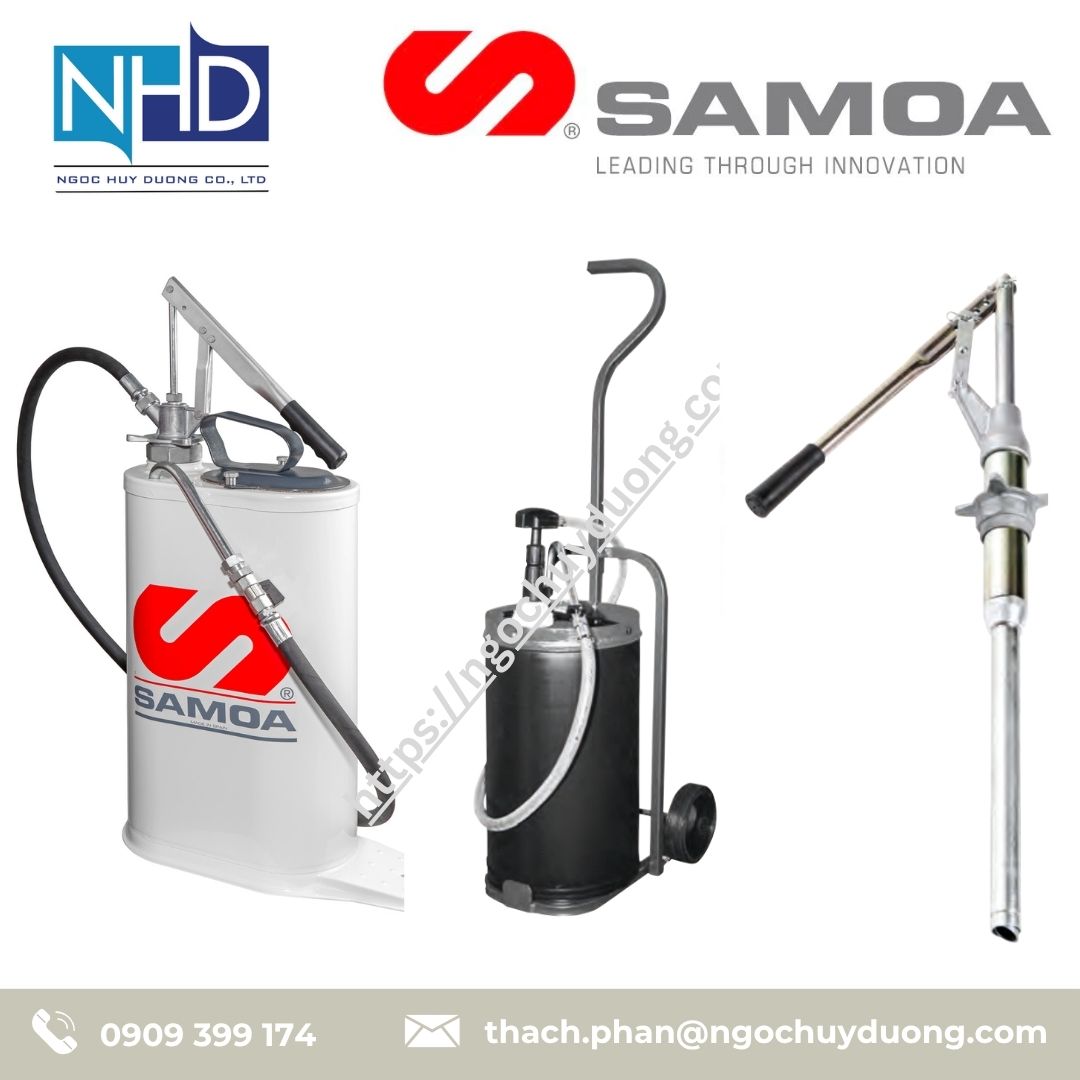 Bơm hút dầu mỡ SAMOA 113 910 – 800 cc, ống PVC mềm Bơm hút dầu mỡ SAMOA 113 910 – 800 cc, ống PVC mềm