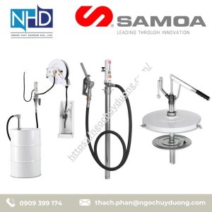 Bơm mỡ dùng pin Li-ION SAMOA 160 101 – 18V, 100g:phút, 2 pin + hộp xách