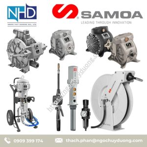 Bơm quay tay SAMOA 308 300 – thân gang, dùng cho dầu nhẹ