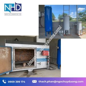 Lò đốt xác heo 100 – 500 kg:mẻ