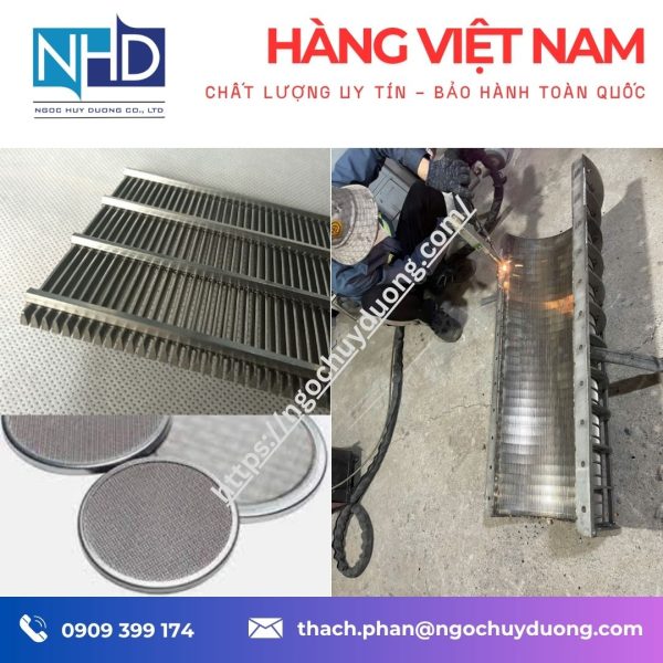 Ngọc Huy Dương – đơn vị gia công thiết bị lưới lọc inox uy tín tại Việt Nam.