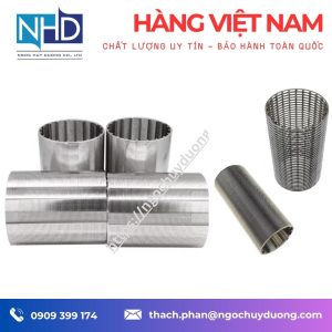 Giỏ lọc dây nêm trụ lọc bia, nước ngọt, nước thải công nghiệp