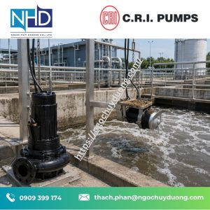 7 tiêu chí chọn máy bơm chìm cho hệ thống xử lý nước thải