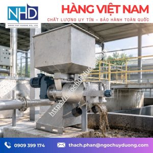 2 Ngọc Huy Dương – đơn vị chuyên cung cấp máy tách ép nước trục vít