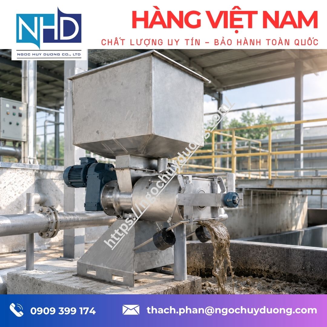 2 Ngọc Huy Dương – đơn vị chuyên cung cấp máy tách ép nước trục vít 2 Ngọc Huy Dương – đơn vị chuyên cung cấp máy tách ép nước trục vít