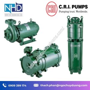 22 Ngọc Huy Dương – đơn vị phân phối Bơm Chìm Giếng Hở C.R.I Pump RYKER tại Việt Nam