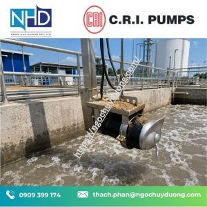 7 Máy khuấy chìm C.R.I cho hệ thống xử lý nước thải