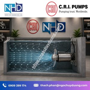 2 Máy khuấy chìm C.R.I. MDTP Series hoạt động như thế nào