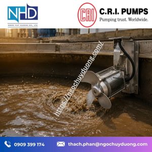 22 Các model máy khuấy chìm C.R.I. MDTP Series