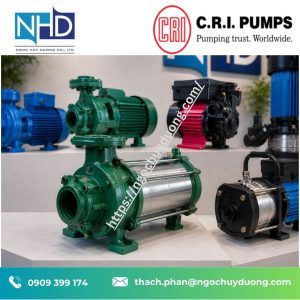 23 Cách chọn bơm C.R.I. theo lưu lượng và cột áp
