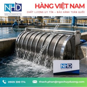 5 Lưới lọc dây nêm cho hệ thống xử lý nước và nước thải