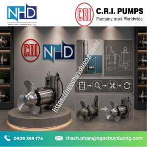 7 Lựa chọn và thay thế máy khuấy chìm C.R.I.