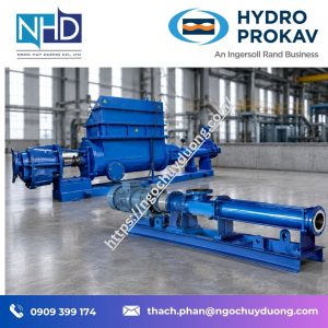 7 Mua bơm Hydro Prokav Pumps bùn thải, polymer, hóa chất, thực phẩm, dầu nhớt, sơn, keo