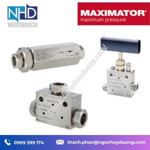 Đại lý giá tốt Van một chiều và van kim Maximator 22500–65000 psi Chính hãng