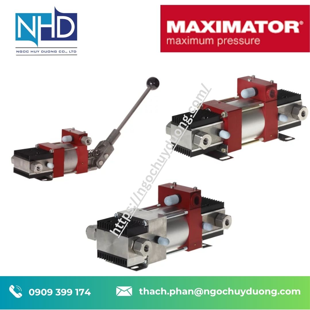Máy tăng áp khí nén Maximator ROB & SDLE Chính hãng Máy tăng áp khí nén Maximator ROB & SDLE Chính hãng