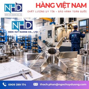 10 Cấu tạo cơ bản của cánh khuấy công nghiệp