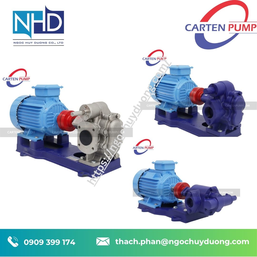 Bơm bánh răng ngoài Carten Pump HLG50-FC-MC chính hãng, giá tốt Bơm bánh răng ngoài Carten Pump HLG50-FC-MC chính hãng, giá tốt