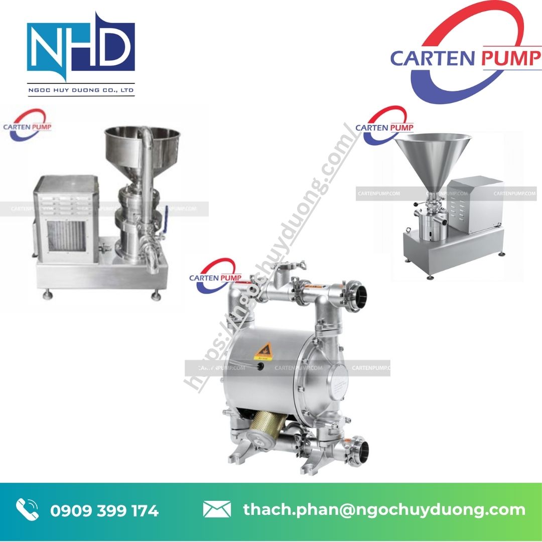 Bơm thực phẩm Cartenpump HMP – Giá tốt chính hãng Bơm thực phẩm Cartenpump HMP – Giá tốt chính hãng