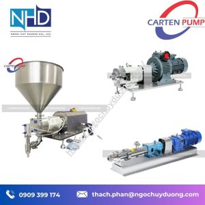 Đại lý giá tốt Bơm cánh khế Carten Pump HLP3S chính hãng, giá tốt