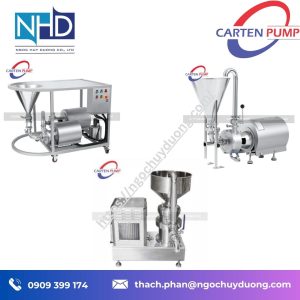 Đại lý giá tốt Bơm thực phẩm Cartenpump HMP – Giá tốt chính hãng