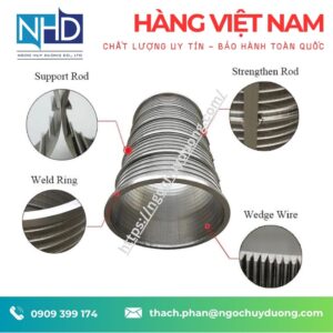 11 Giá Đặt Thiết Kế, Gia Công Ống Lưới Lọc Dây Nêm Theo Mẫu