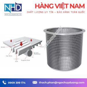 12 Kích thước khe lọc và quy cách dây nêm